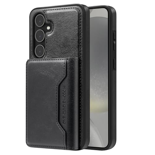 Colala Hülle für Samsung Galaxy S25 mit Kartenhalter Leather Handyhülle Ledertasche Wallet case Stoßfest Stabile Schutzhülle, Schwarz Colala Hülle für Samsung Galaxy S25 mit Kartenhalter Leather Handyhülle Ledertasche Wallet case Stoßfest Stabile Schutzhülle, Schwarz von Colala