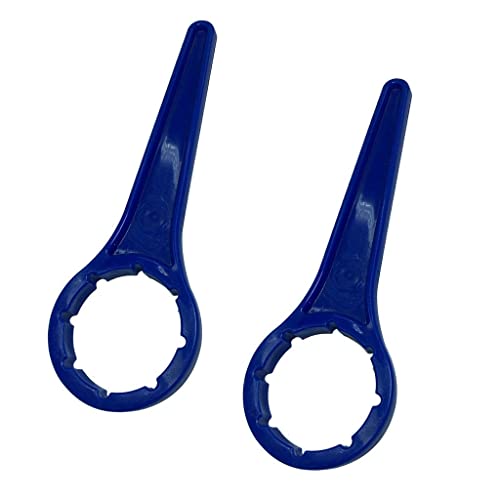 Colcolo 2 Stück Deckelöffnerschlüssel F/ 18L 20L 25L 30L 60L Wasserfass Eimer Trommel Blau von Colcolo