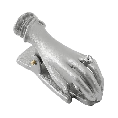 Colcolo Handgeformte Papierclippapier -Klemme dekorative Metall -Mehrzweckhandwerks -Seitenhalter, Binder Clip für Journaling Home Office, Silber von Colcolo