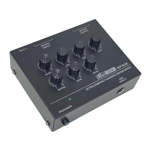 Colcolo Mischpult, digitaler Audiomixer, Karaoke-Soundmixer, multifunktionales Soundmischpult für Karaoke-Musikaufnahmen zu Hause Colcolo Mischpult, digitaler Audiomixer, Karaoke-Soundmixer, multifunktionales Soundmischpult für Karaoke-Musikaufnahmen zu Hause von Colcolo