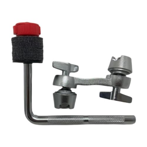 Colcolo Trommel -Set Montageklemme L Stabanpassung Klemme Percussion Instrument Accessoires Drum Teile, Rot Colcolo Trommel -Set Montageklemme L Stabanpassung Klemme Percussion Instrument Accessoires Drum Teile, Rot von Colcolo