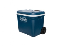 Coleman 50QT Xtreme™ Wheeled Cooler, Blau, Kunststoff, Polyurethan (PU), Schwarz, 47 l, 113 kg von Coleman