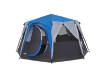 Coleman Cortes Octagon 8, Camping, Festrahmen, Kuppel-/Iglu-Zelt, 8 Person(en), Bodenwischlappen, Schwarz, Blau, Grau von Coleman