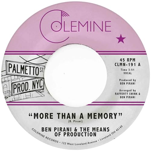 More Than a Memory von Colemine Records