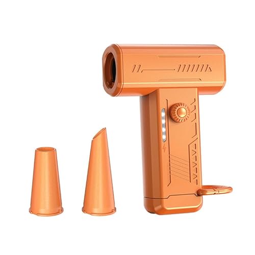 Elektrische Staubgebläse, 2025 Neues 130000RPM Super Power Electric Air Duster mit Taschenlampe, 3-Gang Einstellbare Mini-Gebläse, Staubgebläse für Computer, Tastatur, Outdoor, Haus, Auto (Orange) Elektrische Staubgebläse, 2025 Neues 130000RPM Super Power Electric Air Duster mit Taschenlampe, 3-Gang Einstellbare Mini-Gebläse, Staubgebläse für Computer, Tastatur, Outdoor, Haus, Auto (Orange) von Colexy