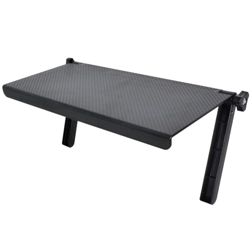 TV Top Regal, Screen Top Shelf Fernsehoberrand-Bildschirmregal, 33x16 cm Plattform Schwarz Halterung Einstellbares Bildschirmregal Monitor-Speicherregal, für TV-Box, Kamera, Router TV Top Regal, Screen Top Shelf Fernsehoberrand-Bildschirmregal, 33x16 cm Plattform Schwarz Halterung Einstellbares Bildschirmregal Monitor-Speicherregal, für TV-Box, Kamera, Router von Colexy