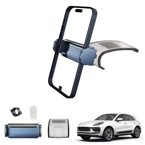 Coleya Auto Handyhalterung Kompatibel mit Porsche Macan 2015-2024, Porsche Macan Electric Handyhalter, Porsche Macan Zubehör Telefonhalter, 360° Rotation, für Alle Smartphones 4"-7" Coleya Auto Handyhalterung Kompatibel mit Porsche Macan 2015-2024, Porsche Macan Electric Handyhalter, Porsche Macan Zubehör Telefonhalter, 360° Rotation, für Alle Smartphones 4"-7" von Coleya