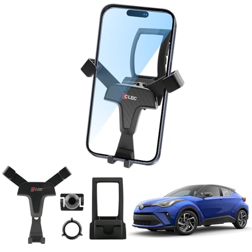 Coleya Auto Handyhalterung Kompatibel mit Toyota C-HR 2016-2023, CHR Zubehör Schwerkraft Handyhalter, C-HR Handy KFZ Halterungen Kompatibel mit Allen Smartphones von Coleya