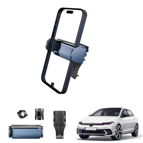 Coleya Auto Handyhalterung Kompatibel mit VW T-Cross/VW Polo MK6 2019-2024, T Cross Electric Handyhalter, Polo Zubehör Telefonhalter, 360° Rotation, Kompatibel mit Allen Smartphones 4"-7" Coleya Auto Handyhalterung Kompatibel mit VW T-Cross/VW Polo MK6 2019-2024, T Cross Electric Handyhalter, Polo Zubehör Telefonhalter, 360° Rotation, Kompatibel mit Allen Smartphones 4"-7" von Coleya