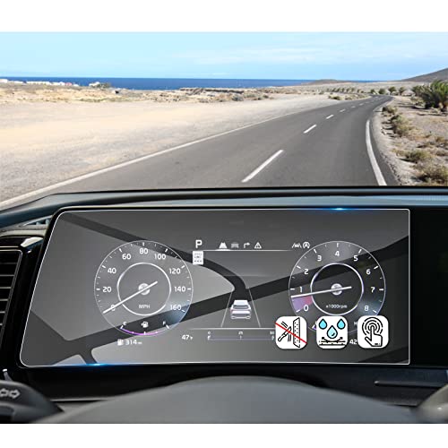 Coleya Displayschutzfolie Kompatibel mit Kia Sportage NQ5 2022 2023 2024, Sportage NQ5 Gehärtetes Glas Schutzfolie, 9H Anti-Kratzer Dashboard Displayschutzfolie (12,3 Zoll) von Coleya