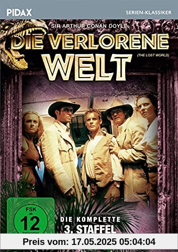 Die verlorene Welt, Staffel 3 / Die letzten 22 Folgen der Abenteuerserie basierend auf dem Roman von Sir Arthur Conan Doyle (Pidax Serien-Klassiker) [6 DVDs] von Colin Budds