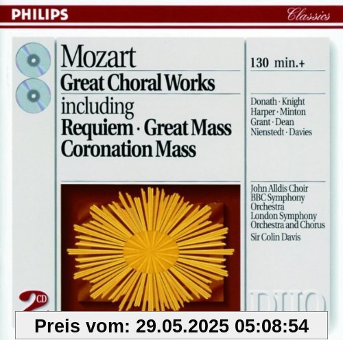 Duo - Mozart (Chorwerke) von Colin Davis