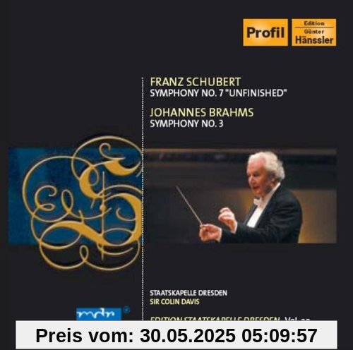 Schubert/Brahms:Symphony No.8 von Colin Davis
