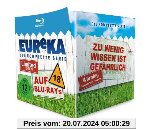 EUReKA - Gesamtbox (18 Discs) [Blu-ray] [Limited Edition] von Colin Ferguson