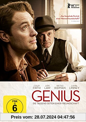 Genius - Die tausend Seiten einer Freundschaft von Colin Firth