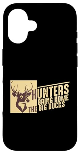 Hunters Bring Home The Big Bucks Design für Jagdliebhaber Hülle für iPhone 16 Hunters Bring Home The Big Bucks Design für Jagdliebhaber Hülle für iPhone 16 von Collecting Hunting Designs For Hunter