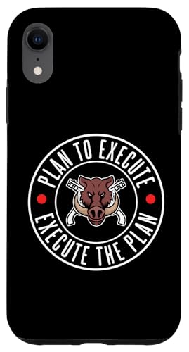 Jagdplan zur Ausführung von Design für Jäger Hülle für iPhone XR Jagdplan zur Ausführung von Design für Jäger Hülle für iPhone XR von Collecting Hunting Designs For Hunter