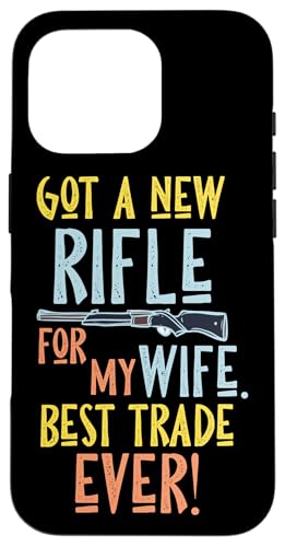 Lustiges Jagdgewehr-Design für die Frau des Jägers Hülle für iPhone 16 Pro Lustiges Jagdgewehr-Design für die Frau des Jägers Hülle für iPhone 16 Pro von Collecting Hunting Designs For Hunter
