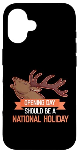 Lustiges Jagdsaison Eröffnungstag für Jäger Design Hülle für iPhone 16 Lustiges Jagdsaison Eröffnungstag für Jäger Design Hülle für iPhone 16 von Collecting Hunting Designs For Hunter