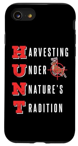 Traditionelles Erntejagd-Design für Tierjäger Hülle für iPhone SE (2020) / 7 / 8 von Collecting Hunting Designs For Hunter