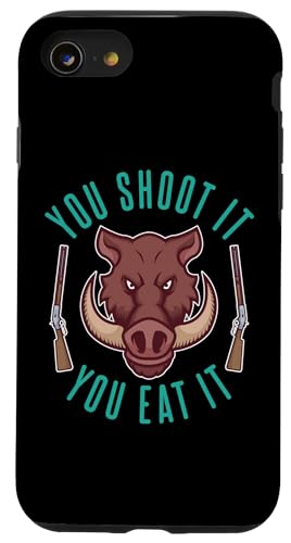 Wildschweinjagd Design für Guy Love Hunting Hülle für iPhone SE (2020) / 7 / 8 von Collecting Hunting Designs For Hunter