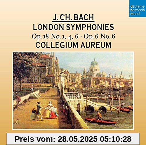 Johann Christian Bach: Londoner Sinfonien von Collegium Aureum