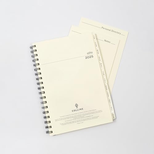 Collins Elite Terminplaner 2025 für Business – Executive Wochenplaner – Terminplaner-Nachfüllpackung – (1130R-25) – Premium Professional Organizer Nachfüllpackung mit Luxuspapier von Collins