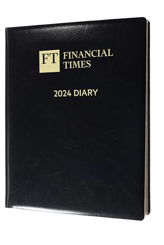 Financial Times Diaries 2024 – Wochenkalender – Schwarz – Wochenansicht, kompletter Business-Planer von Collins Debden