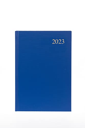 Collins Essential A5 Tag pro Seite Terminplaner 2023, Blau von Collins Essential