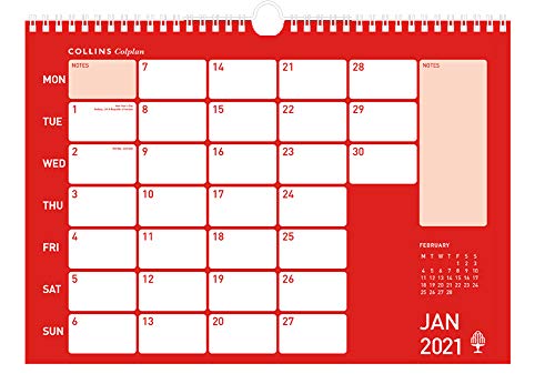 Collins Colplan CMCA4-21 CMC 2021 Memo Kalender A4 von Collins