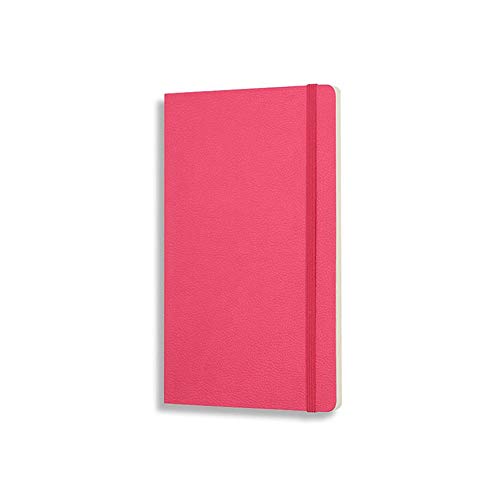 Collins Debden Clementine Notizbuch, A5, schmal, liniert, flexibles Notizbuch, mit weichem Einband, Ledernarbenmuster, 210 x 126 mm von Collins