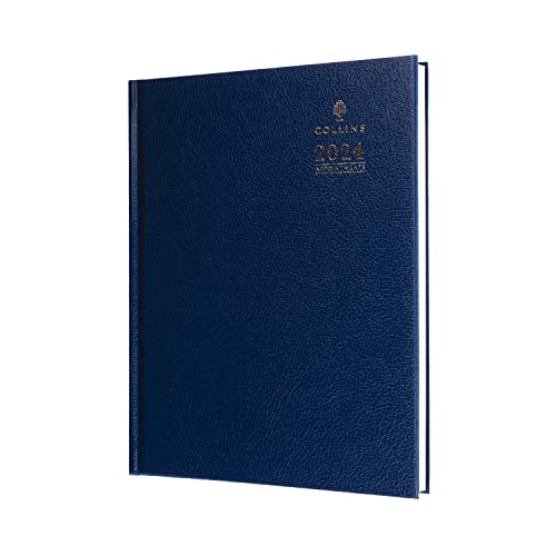 Collins Debden Collins Standard Schreibtisch 2024 Terminkalender Quarto Wochenansicht Business Diary (Termine) - Business Planner und Organizer - Januar bis Dezember 2024 Terminplaner - Wochenplaner - von Collins