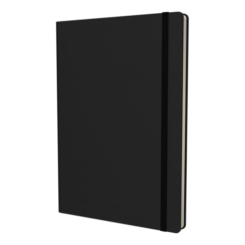 Collins Debden LTD CL53N-01 Legacy New Vermächtnis A5 Soft-Touch-Notebooks, Komplett mit FSC-zertifizierten höchste Qualität 80 g, schwarz von Collins