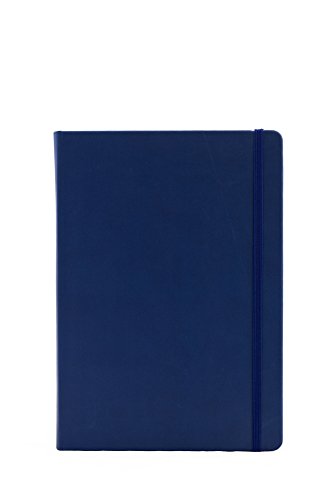 Collins Debden LTD CL53N-02 Legacy New Vermächtnis A5 Soft-Touch-Notebooks, Komplett mit FSC-zertifizierten höchste Qualität 80 g, blau von Collins