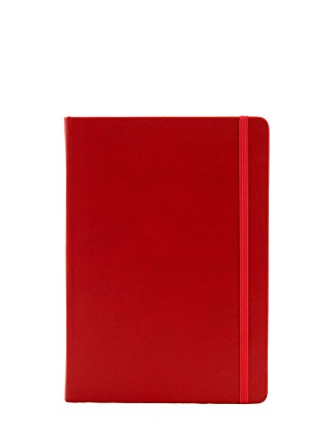 Collins Debden LTD CL53N-03 Legacy New Vermächtnis A5 Soft-Touch-Notebooks, Komplett mit FSC-zertifizierten höchste Qualität 80 g, rot von Collins