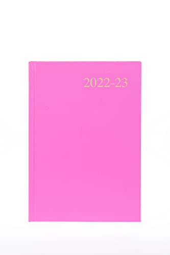 Collins Essential ESSA53M.50-2223 A5 Wochenansicht, 2022-23, Pink, A5 (210 x 148) von Collins