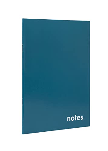 Collins Essential Notizbuch, liniert, A5, 80 Seiten, Blaugrün von Collins