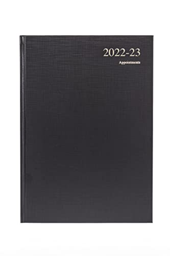 Collins Essential Terminplaner für 2022-23, A4 (297 x 210), Schwarz, ESSA41M.99-2223 von Collins