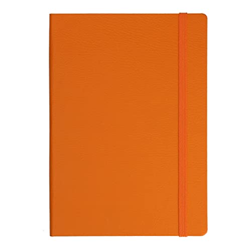 Collins Glasgow Notizbuch, liniert, B6, Orange von Collins