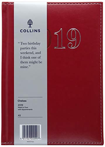 Collins ND53 A5 2019 Chelsea Wochenansicht. von Collins