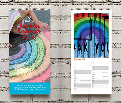 Collins Regenbogen Kalender 2021 von Collins