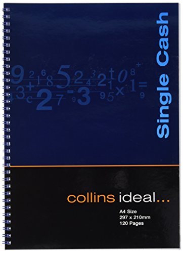 Collins Seven Series 7421 Notizbuch mit Spiralbindung, A4, 120 Seiten, Blau von Collins