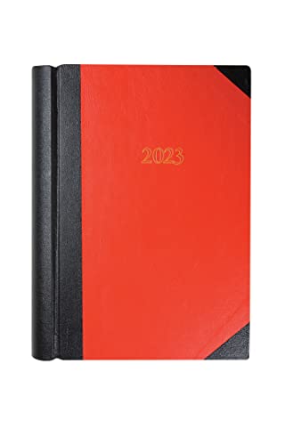 Collins Terminplaner 2023, A4, zwei Seiten pro Tag, Rot (42.15-23), kompletter Geschäftsplaner, Agenda und Tagebuch-Organizer von Collins