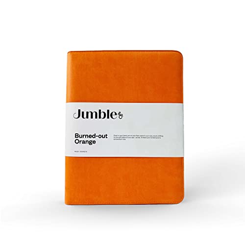 Jumble and Co Jumble & Co Intentus Konferenzmappe mit liniertem Nachfüllblock, A4, Orange (JITBYU-444) von Collins