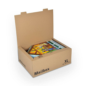 10 ColomPac® Versandkartons CP 098 Mailbox XL 46,5 x 34,9 x 18,4 cm von ColomPac®