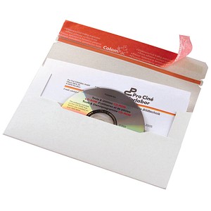 20 ColomPac® CD-Versandtaschen weiß von ColomPac®