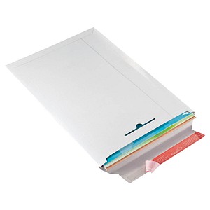 20 ColomPac® Kartonversandtaschen weiß für DIN A3 von ColomPac®