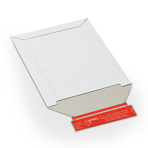 20 ColomPac® Kartonversandtaschen weiß für DIN B5+ von ColomPac®