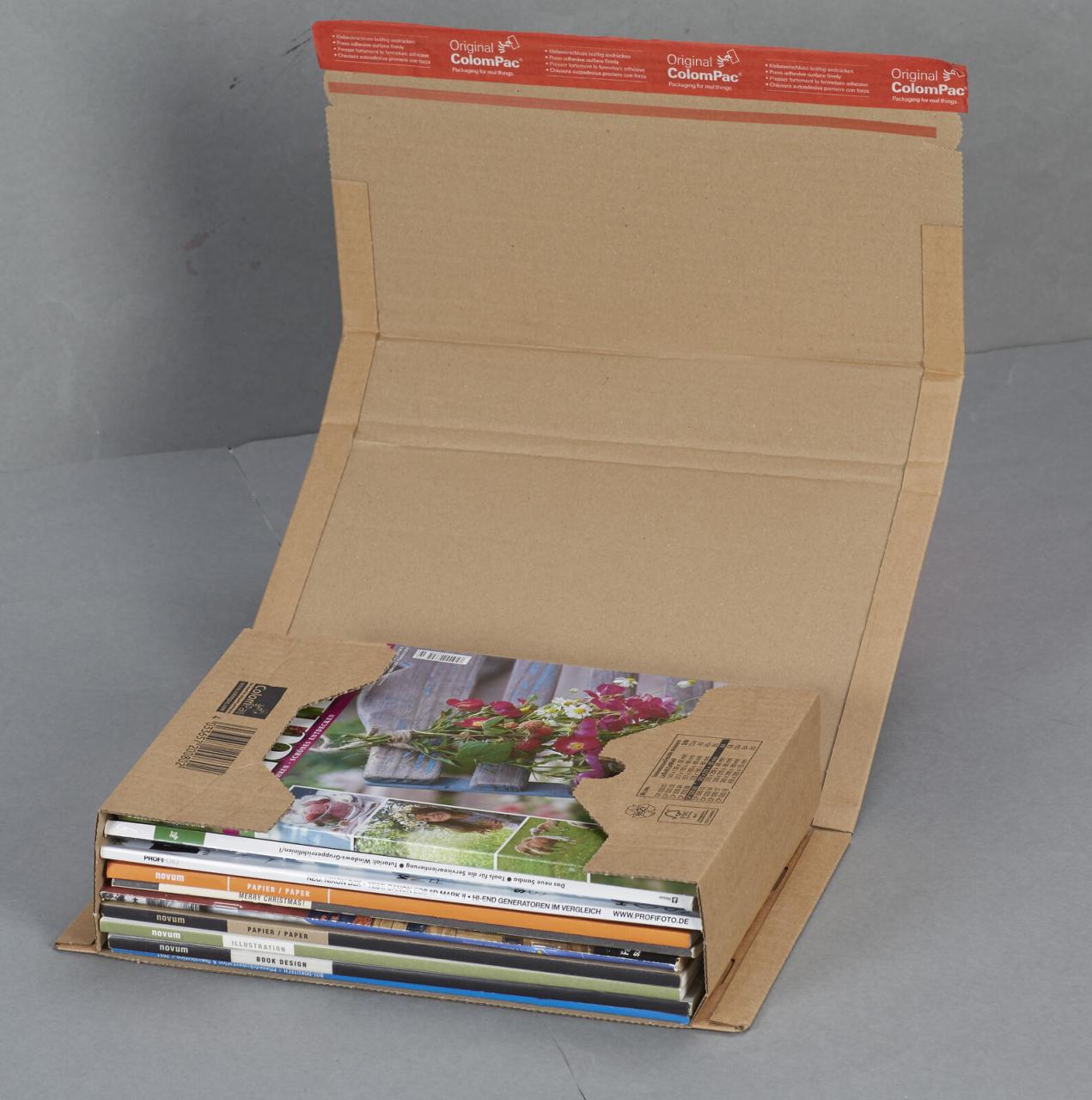 ColomPac® Buchverpackungen Buchverp.302x215 für A4 20St 30,2 x 21,5 x 8,0 cm von ColomPac®