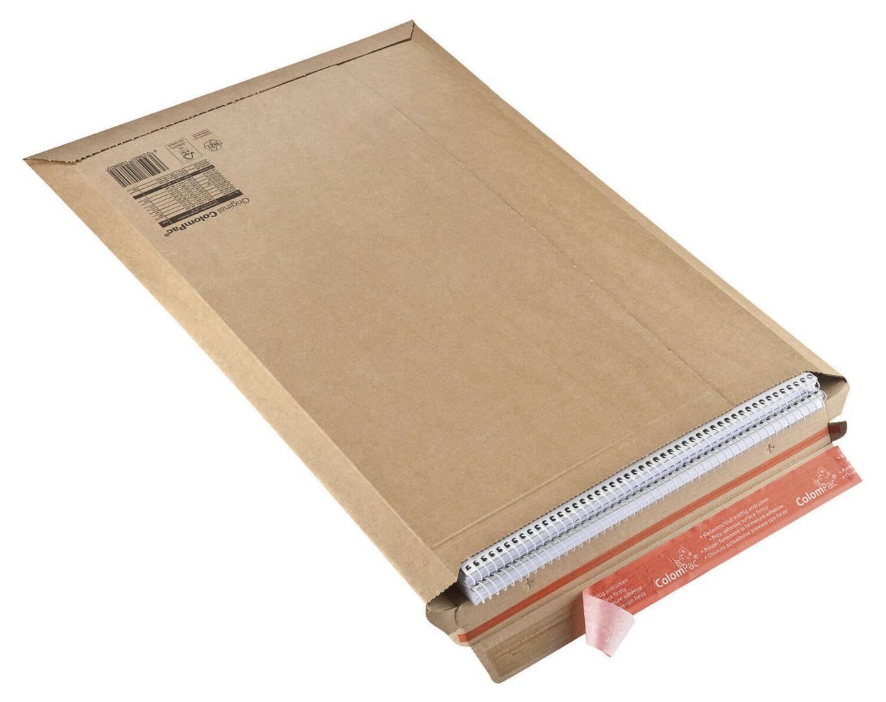 ColomPac® Kartonversandtaschen für A3 braun von ColomPac®